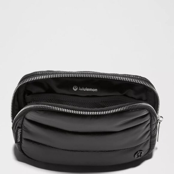 Lululemon Everywhere Belt Bag 1L Wunder Puff in Black, BNWT - Picture 4 of 7
